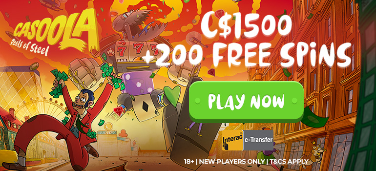 Casoola Casino Welcome offer