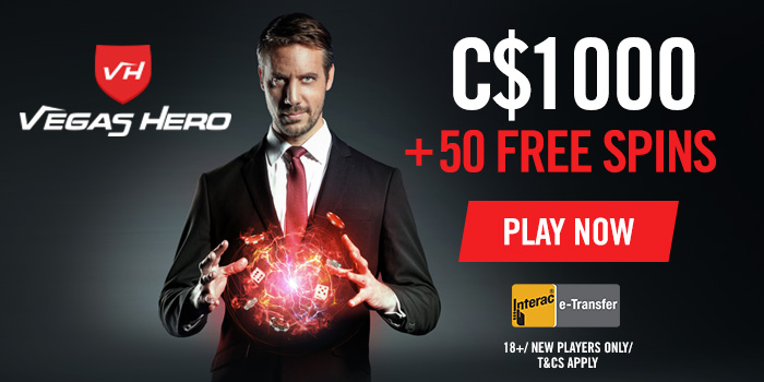 Vegas Hero welcome offer