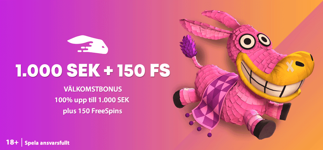 Snabbis Casino Welcome Bonus for Swedish players
