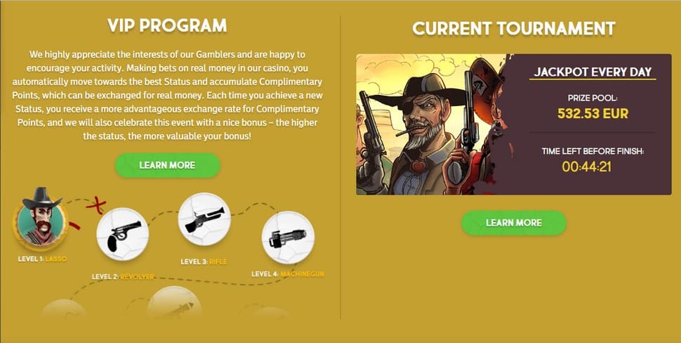Gunsbet Casino Current Promotions