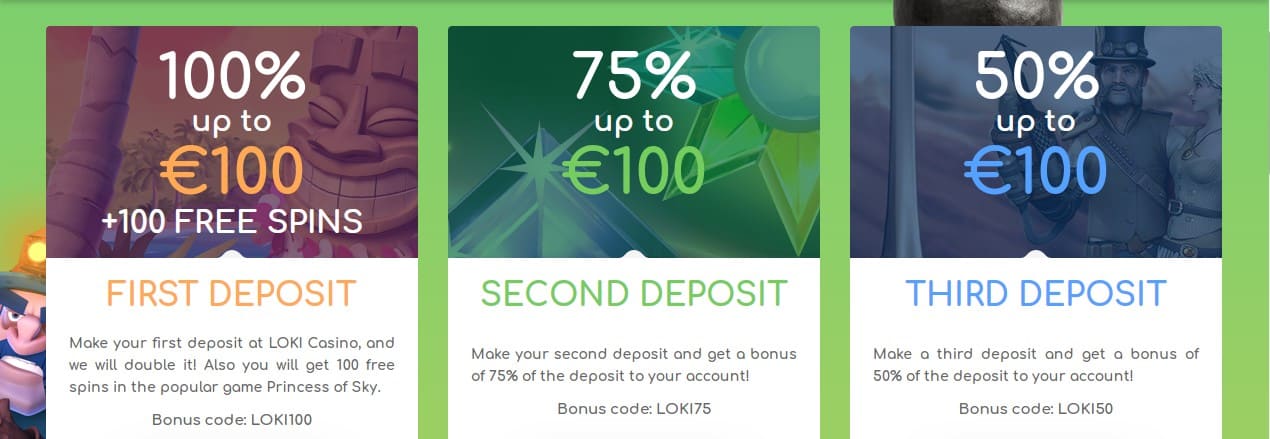 Loki Casino Printscreen